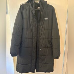 Vans Black Quilted Jacket